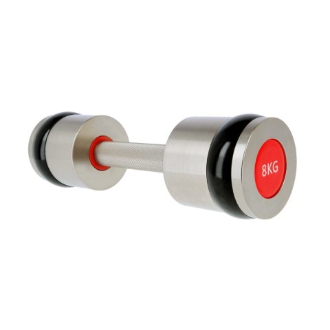 Hantle chromowane 2x8kg silikonowe elementy HMS HH08 Hantle chromowane 2x8kg silikonowe elementy HMS HH08
