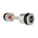 Hantle chromowane 2x8kg silikonowe elementy HMS HH08