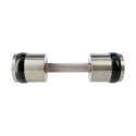 Hantle chromowane 2x9kg silikonowe elementy HMS HH09