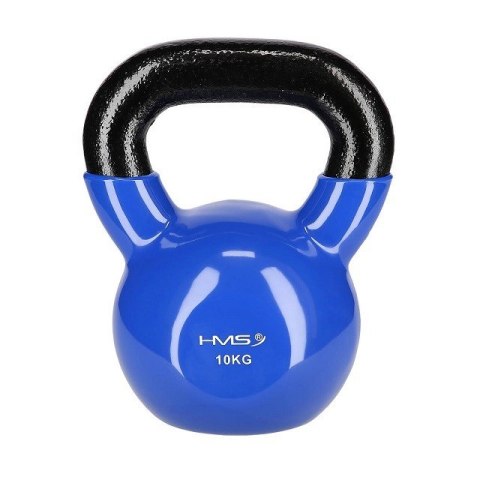 Kettlebell winylowy 10 kg granatowy HMS KNV10 Kettlebell winylowy 10 kg granatowy HMS KNV10