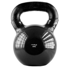 Kettlebell winylowy 20 kg czarny HMS KNV20