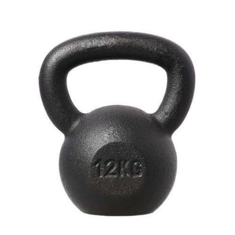 Kettlebell żeliwny 12kg HMS KZG12 Kettlebell żeliwny 12kg HMS KZG12