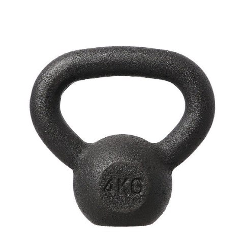 Kettlebell żeliwny 4kg HMS KZG4 Kettlebell żeliwny 4kg HMS KZG4