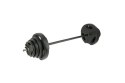 Sztanga z zmiennym obciążeniem One Fitness GSPO40 42 kg / talerze kompozytowe