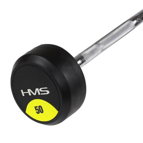 Sztanga/Gryf stały gumowany łamany 50 kg HMS GSL50 Sztanga/Gryf stały gumowany łamany 50 kg HMS GSL50