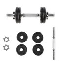 Sztangielka gwintowana HMS SG01 7kg 4 talerze