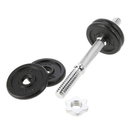 Sztangielka gwintowana HMS SG01 7kg 4 talerze Sztangielka gwintowana HMS SG01 7kg 4 talerze