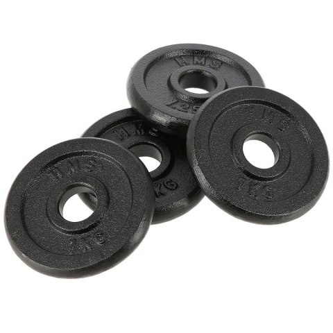Sztangielka gwintowana HMS SG01 7kg 4 talerze Sztangielka gwintowana HMS SG01 7kg 4 talerze