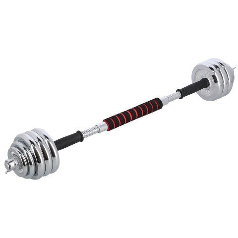 Sztangielki-Sztanga w walizce 2w1 SGP30 HMS 2x15 kg Sztangielki-Sztanga w walizce 2w1 SGP30 HMS 2x15 kg