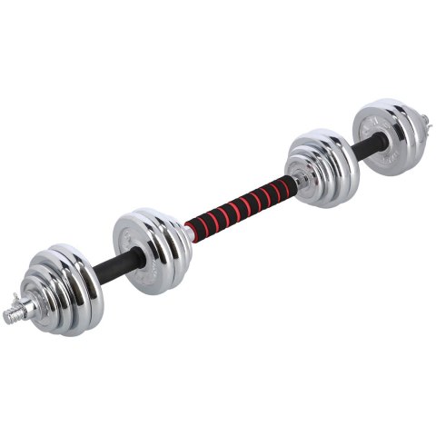 Sztangielki-Sztanga w walizce 2w1 SGP30 HMS 2x15 kg Sztangielki-Sztanga w walizce 2w1 SGP30 HMS 2x15 kg