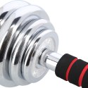 Sztangielki-Sztanga w walizce 2w1 SGP30 HMS 2x15 kg