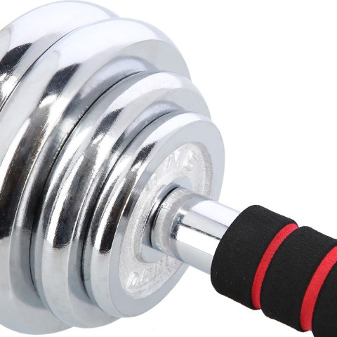 Sztangielki-Sztanga w walizce 2w1 SGP30 HMS 2x15 kg Sztangielki-Sztanga w walizce 2w1 SGP30 HMS 2x15 kg