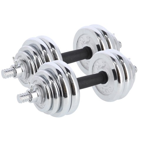 Sztangielki-Sztanga w walizce 2w1 SGP30 HMS 2x15 kg Sztangielki-Sztanga w walizce 2w1 SGP30 HMS 2x15 kg