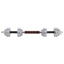 Sztangielki-Sztanga w walizce 2w1 SGP30 HMS 2x15 kg