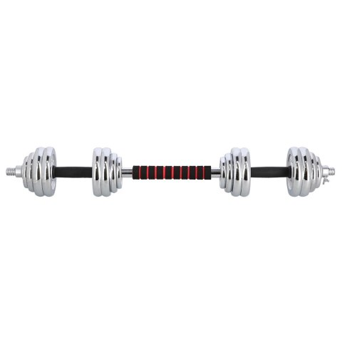 Sztangielki-Sztanga w walizce 2w1 SGP30 HMS 2x15 kg Sztangielki-Sztanga w walizce 2w1 SGP30 HMS 2x15 kg