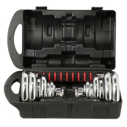 Sztangielki w walizce HMS STC21 2x10kg chrom