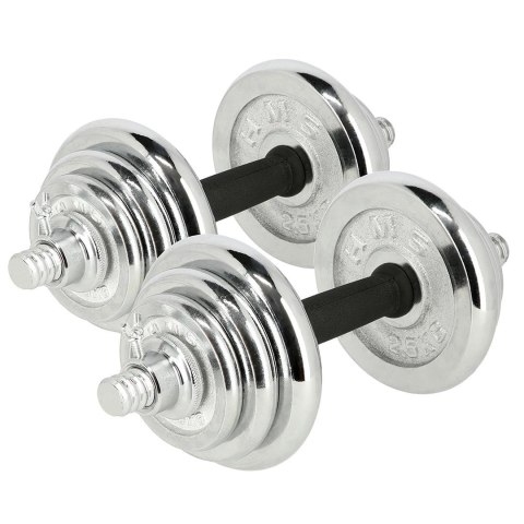 Sztangielki w walizce HMS STC21 2x10kg chrom Sztangielki w walizce HMS STC21 2x10kg chrom