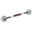Sztangielki w walizce HMS STC21 2x10kg chrom