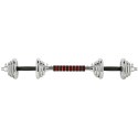 Sztangielki w walizce HMS STC21 2x10kg chrom