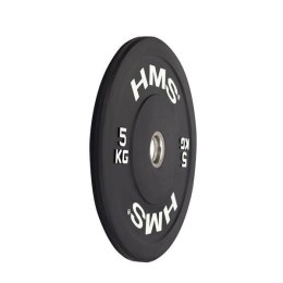 Talerz olimpijski Bumper 5 kg Czarny HMS BBR05