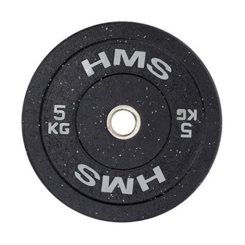 Talerz olimpijski Bumper 5 kg Szary HMS HTBR05 Talerz olimpijski Bumper 5 kg Szary HMS HTBR05