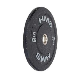 Talerz olimpijski Bumper 5 kg Szary HMS HTBR05