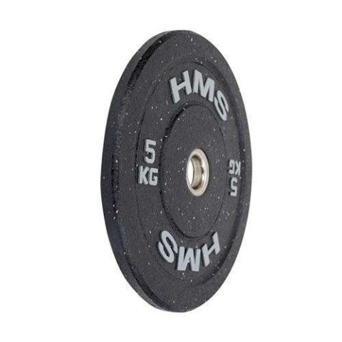 Talerz olimpijski Bumper 5 kg Szary HMS HTBR05 Talerz olimpijski Bumper 5 kg Szary HMS HTBR05
