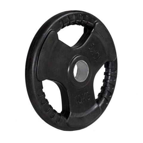 Talerz olimpijski ogumowany 10 kg HMS TOK10 Talerz olimpijski ogumowany 10 kg HMS TOK10