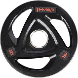 Talerz olimpijski ogumowany 5 kg HMS TOX05