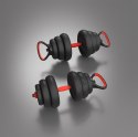 Zestaw ciężarów 6w1 HMS SGN120 (sztanga, sztangielki i kettlebell) 20kg