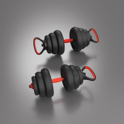 Zestaw ciężarów 6w1 HMS SGN120 (sztanga, sztangielki i kettlebell) 20kg Zestaw ciężarów 6w1 HMS SGN120 (sztanga, sztangielki i kettlebell) 20kg