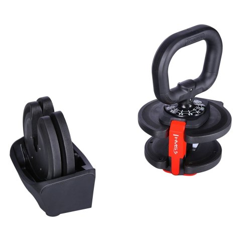 Zestaw regulowanych sztangielek HMS SGR18 PRO SET 3w1 41 kg Zestaw regulowanych sztangielek HMS SGR18 PRO SET 3w1 41 kg