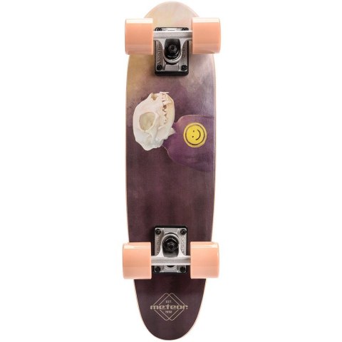 Deskorolka Meteor Smile czarno-kremowa 22591 Deskorolka Meteor Smile czarno-kremowa 22591