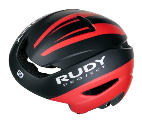 Kask rowerowy Volantis S-M 54 - 58 CM Black Red Kask rowerowy Volantis S-M 54 - 58 CM Black Red