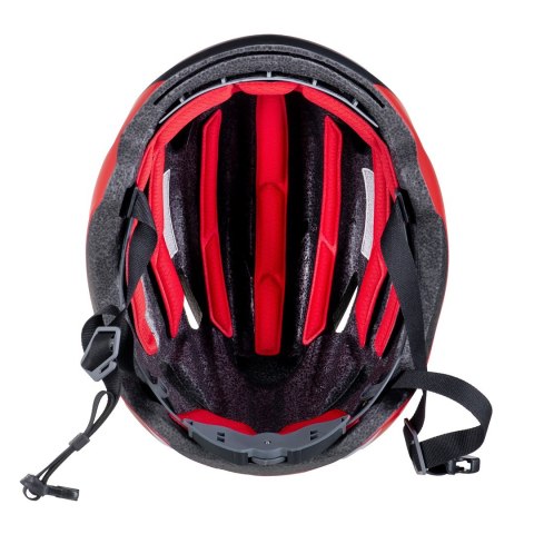 Kask rowerowy Volantis S-M 54 - 58 CM Black Red Kask rowerowy Volantis S-M 54 - 58 CM Black Red