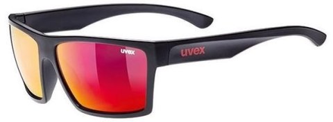 Okulary Uvex Lgl 29 czarno czerwone Okulary Uvex Lgl 29 czarno czerwone