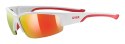 Okulary Uvex Sportstyle 215 biały-czerwony