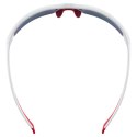 Okulary Uvex Sportstyle 215 biały-czerwony