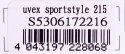 Okulary Uvex Sportstyle 215 czarny