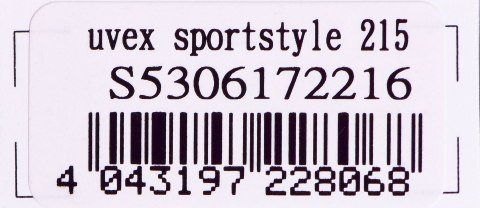 Okulary Uvex Sportstyle 215 czarny Okulary Uvex Sportstyle 215 czarny