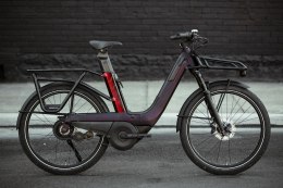 Rower elektryczny VAAST E/1 EU 27.5 ENVIOLO L Vibrant Berry Red / Black Cherry
