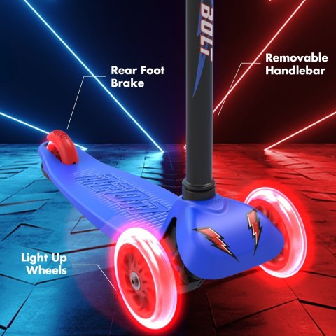 Yvolution Hulajnoga NEON BOLT - niebieski Yvolution Hulajnoga NEON BOLT - niebieski