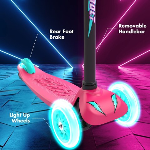 Yvolution Hulajnoga NEON BOLT - różowy Yvolution Hulajnoga NEON BOLT - różowy