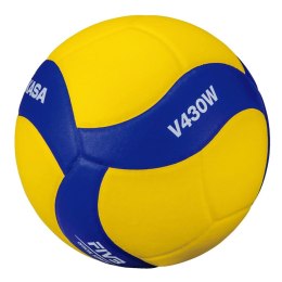 Piłka do siatkówki Mikasa V430W żółto-niebieska rozm. 4