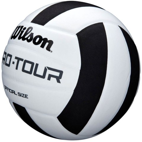 Piłka do siatkówki Wilson Pro-Tour czarno-biała rozm. 5 WTH20119XB Piłka do siatkówki Wilson Pro-Tour czarno-biała rozm. 5 WTH20119XB