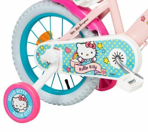 Rower dziecięcy 14" Hello Kitty TOIMSA 1449 Rower dziecięcy 14" Hello Kitty TOIMSA 1449
