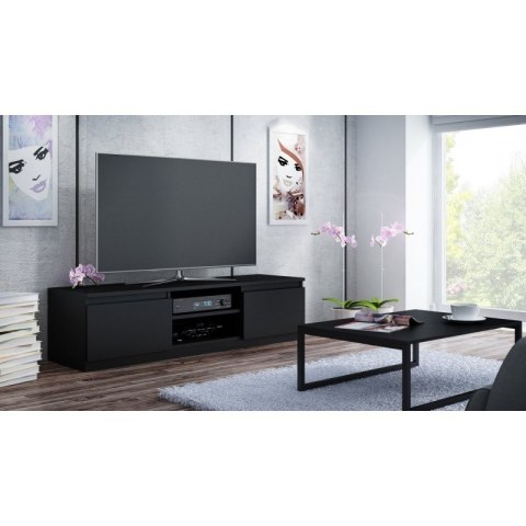 STOLIK RTV 140 CZARNY MAT STOLIK RTV 140 CZARNY MAT