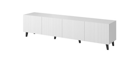 Szafka RTV PAFOS 200x40x52 biały mat Szafka RTV PAFOS 200x40x52 biały mat