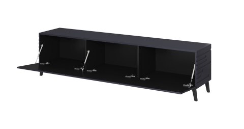 Szafka RTV NOVA 186x40x48 granat mat Szafka RTV NOVA 186x40x48 granat mat