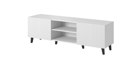 Szafka RTV PAFOS 150x40x52 biały mat Szafka RTV PAFOS 150x40x52 biały mat